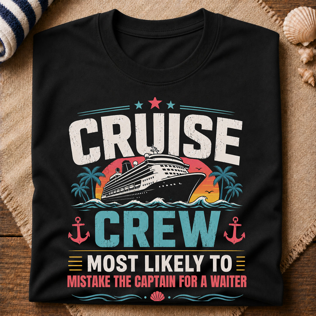 Captain Waiter T-Shirt Wide