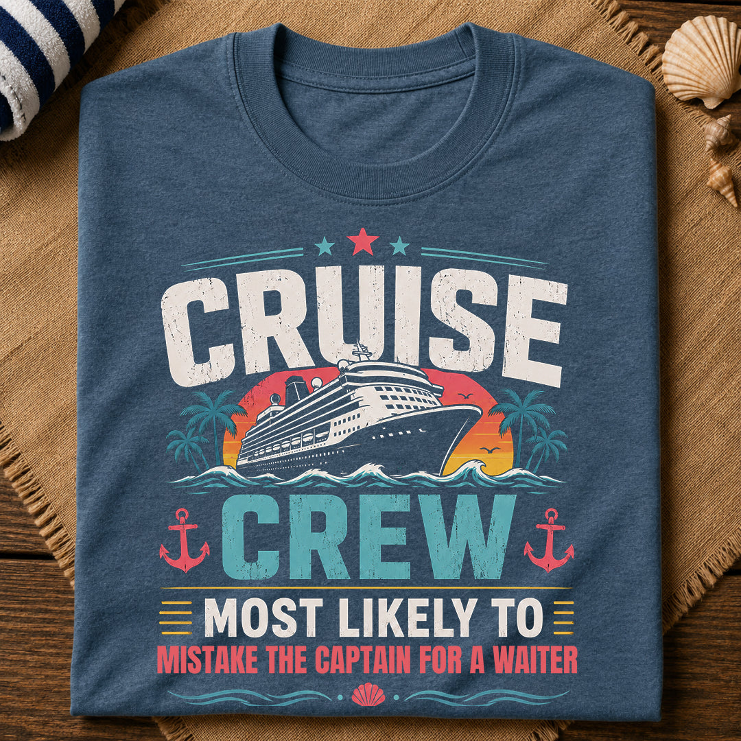 Captain Waiter T-Shirt Wide