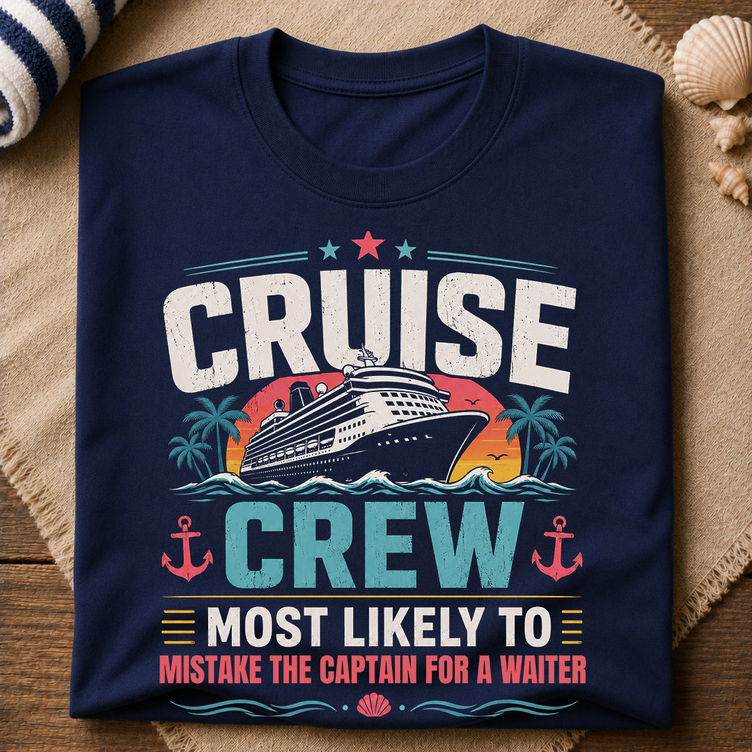 Captain Waiter T-Shirt Wide