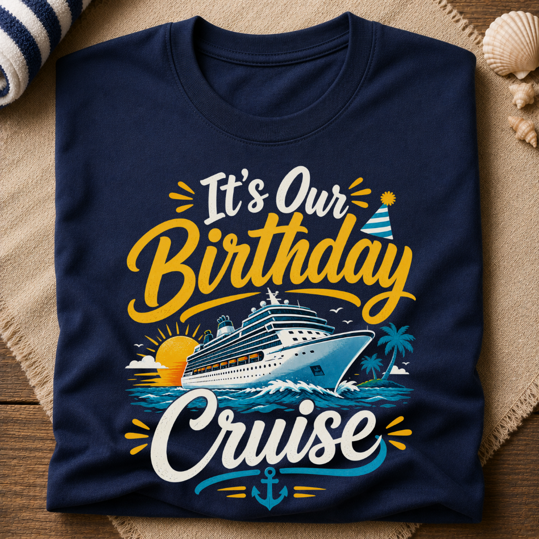 It's Our Birthday Cruise T-Shirt